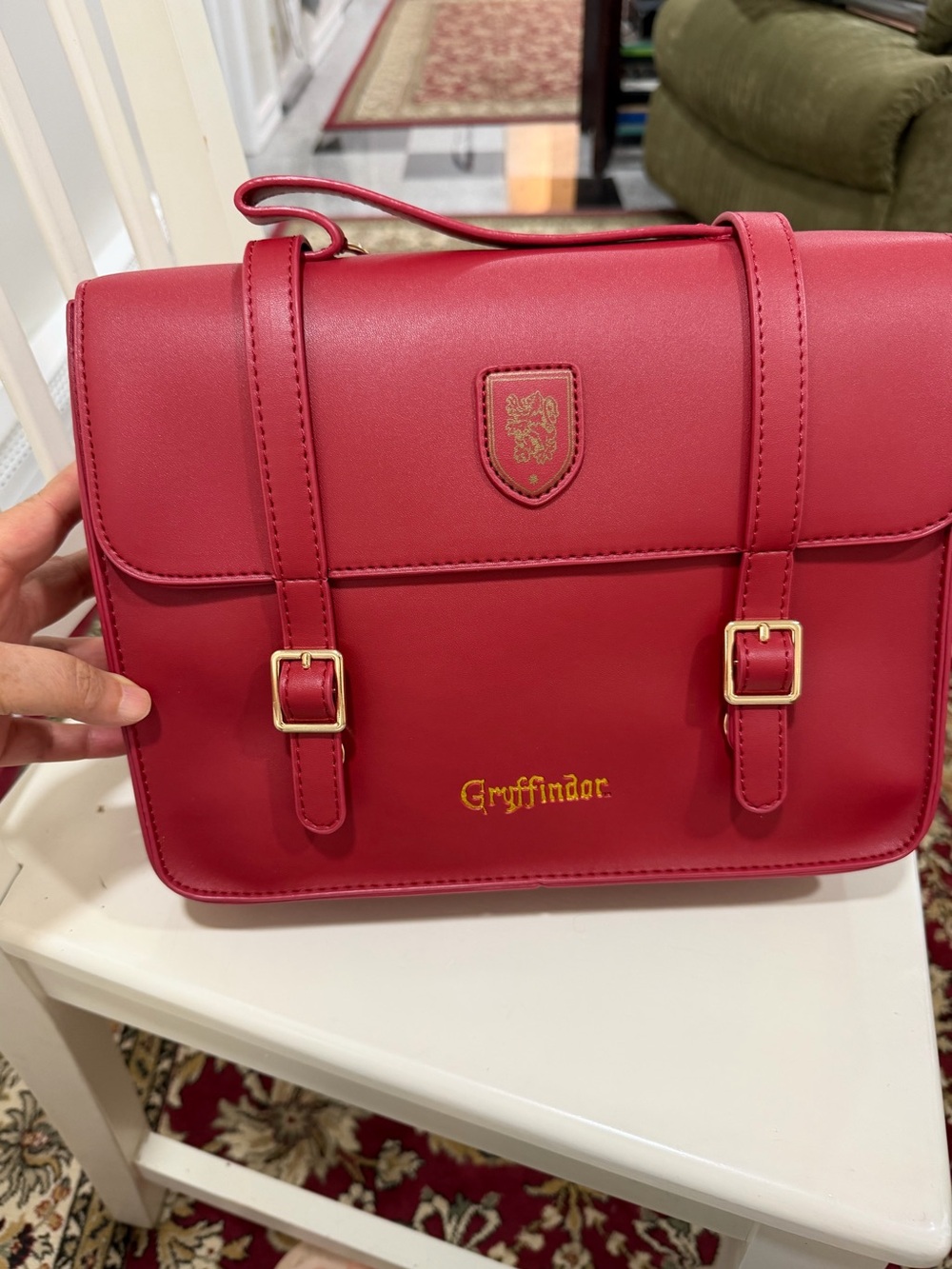 MINISO x Harry Potter Gryffindor Preppy Crossbody Bag - Picture 4 of 10
